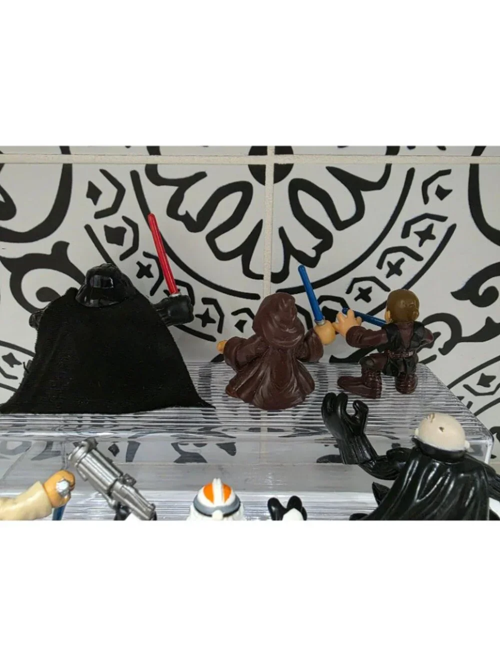 Playskool Star Wars Galactic Heroes Clone Wars 2 inch figures lot